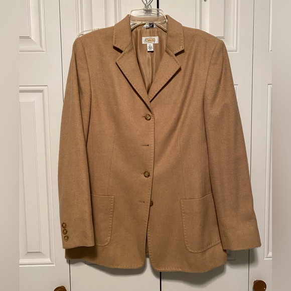 Talbots Jackets & Blazers - Talbots Camel Blazer Large
